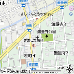 石川県金沢市無量寺3丁目3周辺の地図