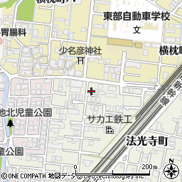 石川県金沢市法光寺町54-2周辺の地図