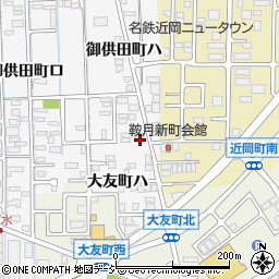 石川県金沢市御供田町ハ50-2周辺の地図