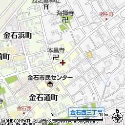 石川県金沢市金石上越前町周辺の地図