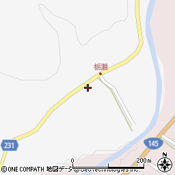 群馬県吾妻郡中之条町横尾228周辺の地図