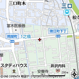 石川県金沢市諸江町下丁215周辺の地図
