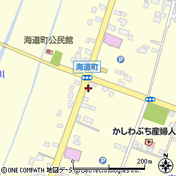 栃木県宇都宮市海道町115周辺の地図