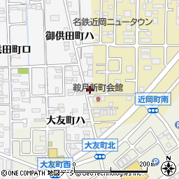 石川県金沢市御供田町ハ54周辺の地図