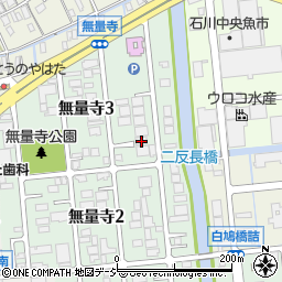 石川県金沢市無量寺3丁目59周辺の地図