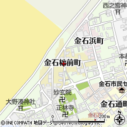 石川県金沢市金石松前町周辺の地図