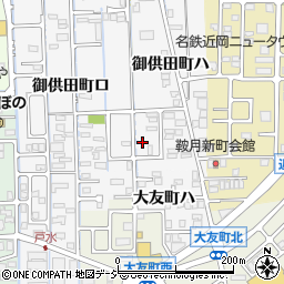 石川県金沢市御供田町ハ1-9周辺の地図