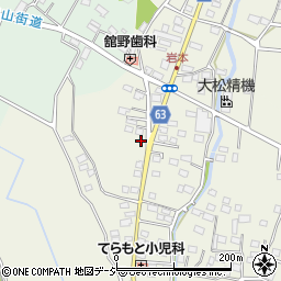 栃木県宇都宮市関堀町1037周辺の地図