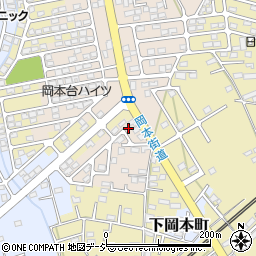 栃木県宇都宮市東岡本町742-437周辺の地図