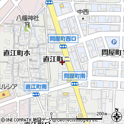 石川県金沢市直江町ニ52周辺の地図