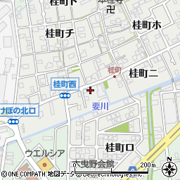 石川県金沢市桂町ハ6周辺の地図