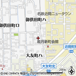 石川県金沢市御供田町ハ48周辺の地図