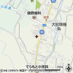 栃木県宇都宮市関堀町1036周辺の地図