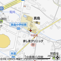 長野市　真島子どもプラザ周辺の地図