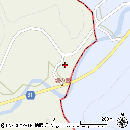 長野県大町市美麻千見25791周辺の地図
