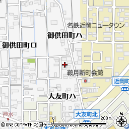 石川県金沢市御供田町ハ47-4周辺の地図