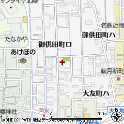 石川県金沢市御供田町（ロ）周辺の地図