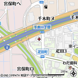 株式会社ケンテック　金沢営業所周辺の地図
