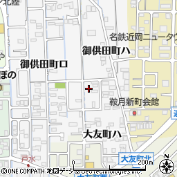 石川県金沢市御供田町ハ1-5周辺の地図