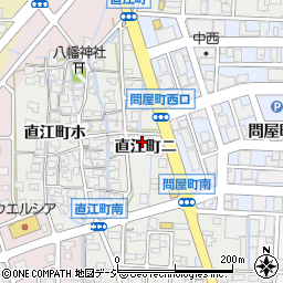 石川県金沢市直江町ニ6-7周辺の地図