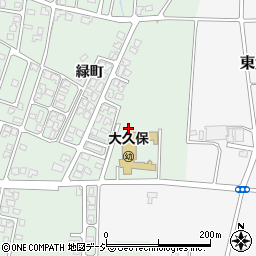 富山県富山市下大久保（緑町）周辺の地図