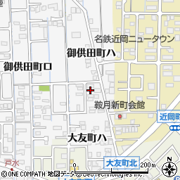 石川県金沢市御供田町ハ周辺の地図