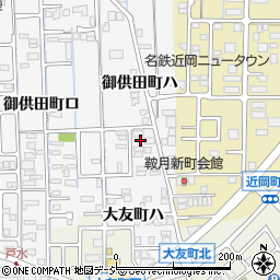 石川県金沢市御供田町ハ47周辺の地図