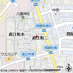 石川県金沢市直江町ニ6-1周辺の地図