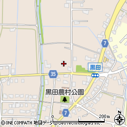 富山県富山市八尾町黒田3763周辺の地図