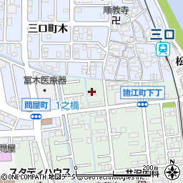 石川県金沢市諸江町下丁218-1周辺の地図