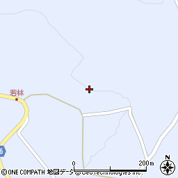 長野県長野市篠ノ井山布施若林周辺の地図