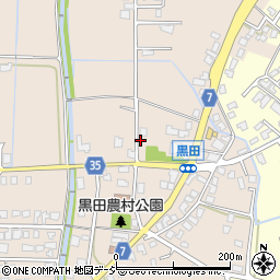 富山県富山市八尾町黒田3566-1周辺の地図