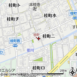 石川県金沢市桂町ハ76周辺の地図