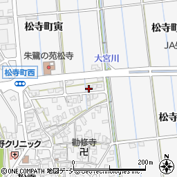 石川県金沢市松寺町寅21周辺の地図