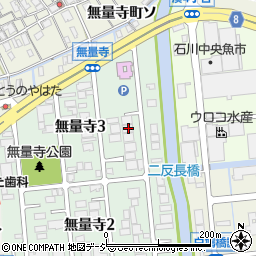 石川県金沢市無量寺3丁目62周辺の地図