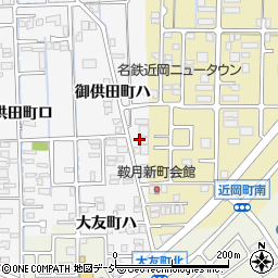 石川県金沢市御供田町ハ58周辺の地図
