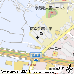 長野県長野市稲里町中氷鉋4-2周辺の地図