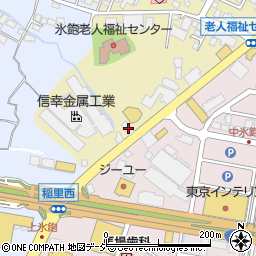 長野県長野市稲里町中氷鉋380周辺の地図