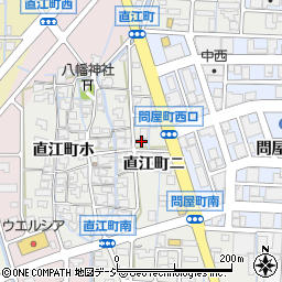 石川県金沢市直江町ニ7-1周辺の地図