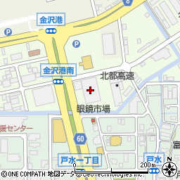 いすゞ自動車東海北陸石川支社金沢事業本部・金沢サービスセンター周辺の地図