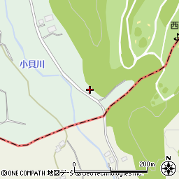 栃木県那須烏山市曲畑22周辺の地図