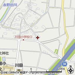 長野県長野市若穂川田1708周辺の地図