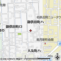 石川県金沢市御供田町ハ7周辺の地図