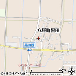 富山県富山市八尾町黒田4530周辺の地図