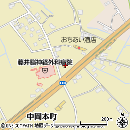 ファミリーマート宇都宮中岡本町店周辺の地図