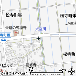 石川県金沢市松寺町寅18周辺の地図