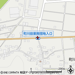 町川田業務団地入口周辺の地図