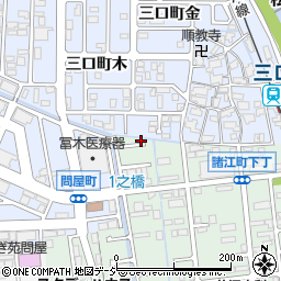 石川県金沢市諸江町下丁110-7周辺の地図