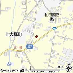 ミニストップ宇都宮川俣店周辺の地図