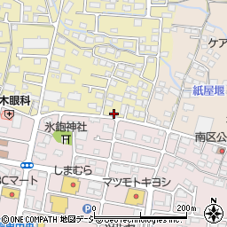 長野県長野市稲里町中氷鉋538-3周辺の地図